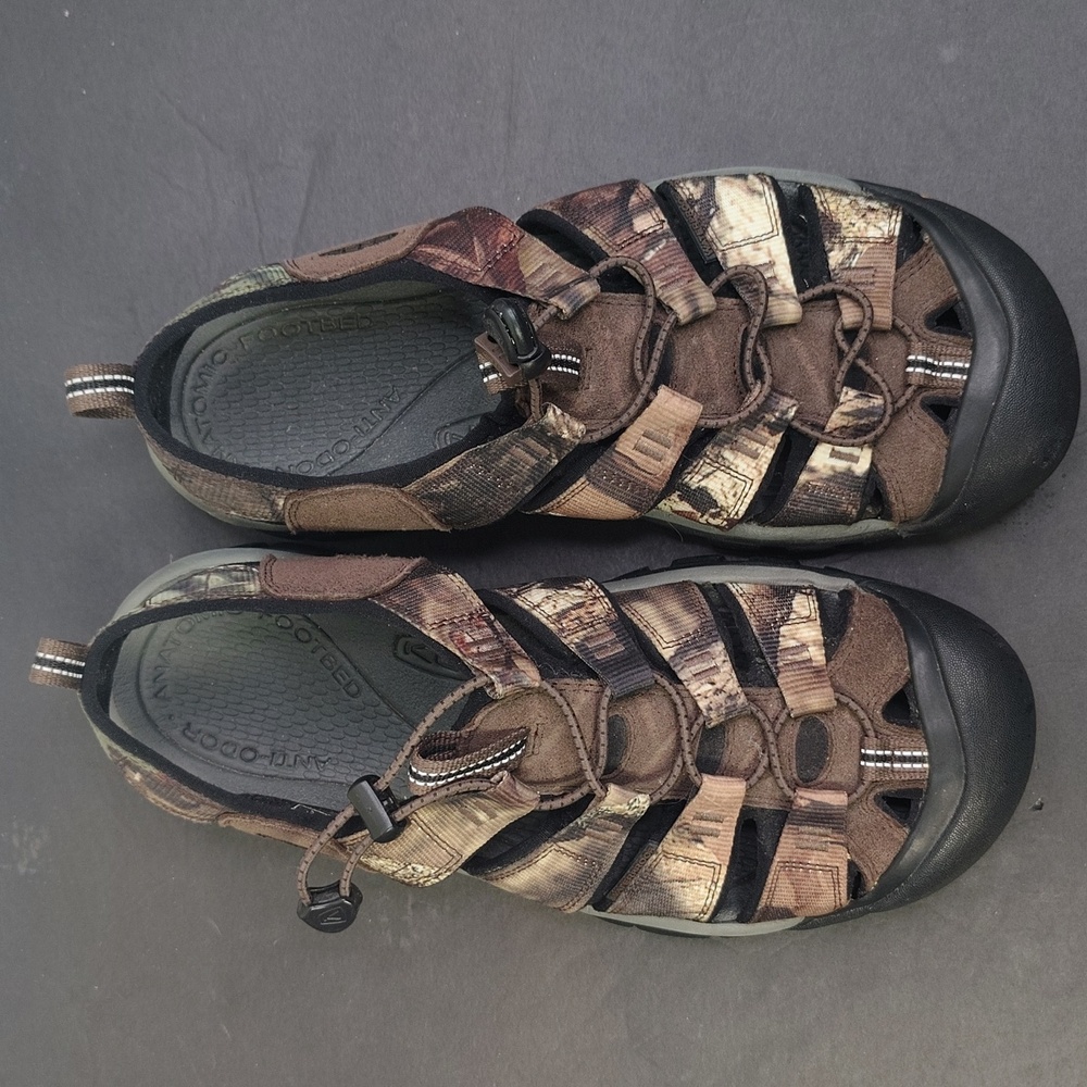 Keen Newport H2 Sandals Mens Size 10 Camo Mesh Waterproof Realtree - Picture 3 of 7
